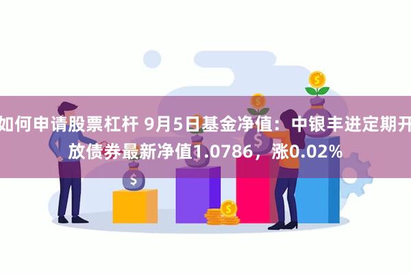 如何申请股票杠杆 9月5日基金净值：中银丰进定期开放债券最新净值1.0786，涨0.02%