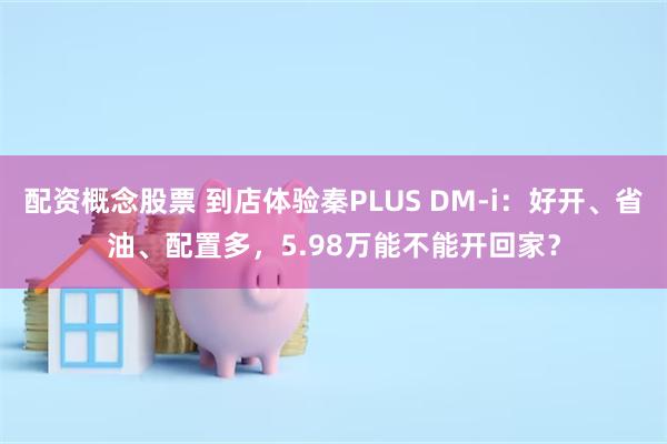 配资概念股票 到店体验秦PLUS DM-i：好开、省油、配置多，5.98万能不能开回家？