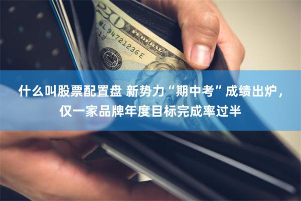 什么叫股票配置盘 新势力“期中考”成绩出炉，仅一家品牌年度目标完成率过半