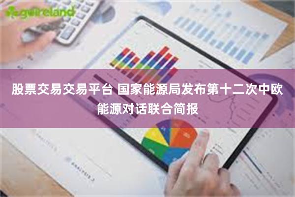 股票交易交易平台 国家能源局发布第十二次中欧能源对话联合简报